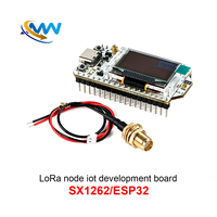 Placa de Desarrollo ESP32 SX1262 LoRa 433MHz 510MHz 868MHz 915MHz Módulo Inalámbrico Wifi con Antena para Kits Electrónicos