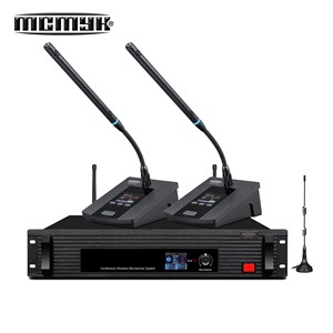 Multifuncional sem fio Conferência Digital sistema sala com tipo C recarregável metal portátil e microfone Desktop - Product Image 1