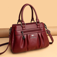 Nouveaux sacs à bandoulière en PU souple pour femmes, sac à main de luxe pour femmes, sac à main de haute qualité pour femmes, sac à main tendance pour femmes, sac messager, grand sac fourre-tout