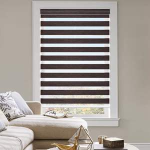 Galime Easy Fix Smart System Bluetooth Tuya Stores respirants à obturateur zèbre à piles pour fenêtres - Product Image 1