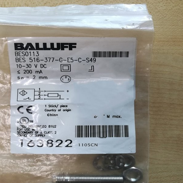 Plc Bes 516-377-g-e5-c-s49 Proximity Sensor New One Free Shipping for Warranty Product Discontinued