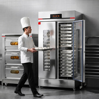 Armoire de fermentation professionnelle, Fermenteur automatique pour pain et pains vapeur, Acier inoxydable