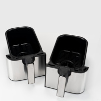 SKD CKD nouvelle friteuse à Air Double pile numérique tactile Smart friteuse à Air grille-pain four grande capacité multifonctionnel sans huile friteuse à Air