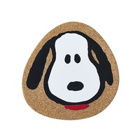 Tapis isolant en liège XINHUI XH-214, motif chien, design bois, anti-brûlure, pour tasses et cafetières, dessous de plat, usage domestique