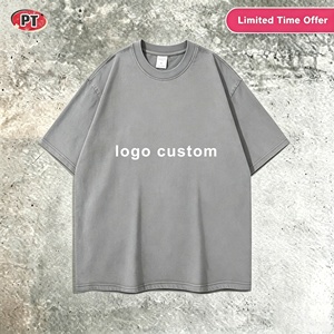 <span class=keywords><strong>Ropa</strong></span> de Verano para Hombre, Estilo Holgado, Liso, Moderno, para Parejas, Camisetas de Algodón, <span class=keywords><strong>Ropa</strong></span> Personalizada, Sudadera con Efecto Ácido - Product Image 1