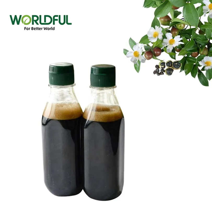 Best High Quality Agrochemical Adjuvant Camellia Seed Extract Tea Saponin Liquid