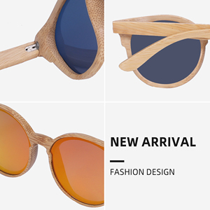 Gafas de Sol Ecológicas de Fibra de Bambú Reciclada y Degradable, con Logotipo Personalizado, para Exteriores, Material Nuevo y Popular en Promoción - Product Image 4