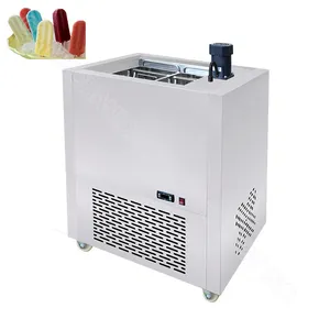 流行制作巴西风格冰柜制冰机制冰机高品质不锈钢自动商用奶油冰棒机
