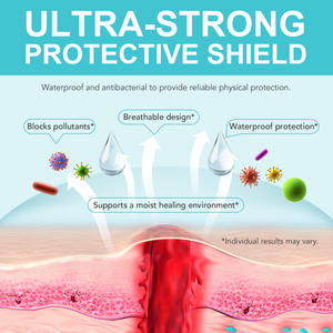 لفافة تضميد من الدرجة الطبية تقلل من الاحتكاك الغرواني المائي للعناية بالجروح تدعم الشفاء الطبيعي - Product Image 4