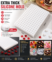 Moules en silicone platine 3D en forme de cœur sculpté de 4 ml, entièrement personnalisables, avec personnalisation variée des silhouettes et des motifs