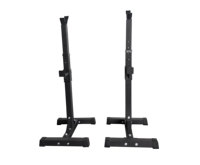 Support de Squat Réglable, Station de Musculation Indépendante Robuste pour Haltères, Équipement de Fitness pour Entraînement à Domicile