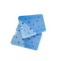 Pack de gel glacé imperméable de refroidissement de brique de glace de congélateur avec logo pour sac isotherme