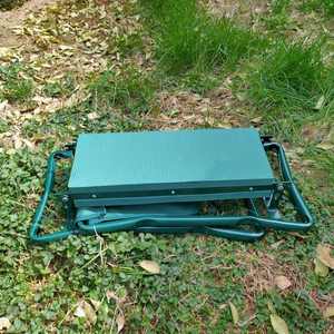 Dış Mekan Bahçe Diz Çökme Taburesi Çok Amaçlı Bank Dayanıklı Alüminyumden Üretilmiş Yeşil Boyalı Bahçe Diz Çökme Koltuğu - Product Image 6