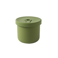 Nouveaux récipients de stockage de nourriture en Silicone avec couvercle et valve d'aération Boîtes d'épreuvage de la pâte à pizza en Silicone pour accessoires de cuisine