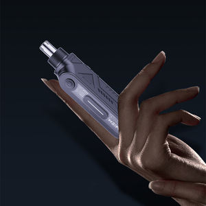 Vente en gros Portable personnalisé en acier inoxydable <span class=keywords><strong>manuel</strong></span> <span class=keywords><strong>nez</strong></span> oreille tondeuse électrique/batterie voiture-friendly USB alimenté pour le ménage - Product Image 3