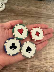 Fichas de Póker Personalizadas OEM ODM, Material ABS, Juego Premium de 100 Piezas, Estuche de Almacenamiento, Diseño Único para <span class=keywords><strong>Casino</strong></span>, Eventos y Juegos - Product Image 2
