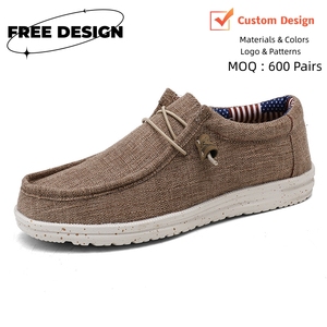 <span class=keywords><strong>Chaussures</strong></span> de marche décontractées pour hommes, grandes tailles, personnalisables avec logo, style mocassins <span class=keywords><strong>bateau</strong></span>, légères et respirantes pour l'été – Vente directe usine - Product Image 1