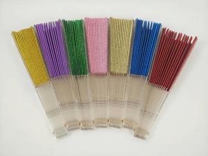 23cm Shinny Plastic Folding <b>Hand</b> <b>Fan</b> with Sparkling Sequins Bulk Wholesale for Festivals and Proms Crafted Products - Product Image 5