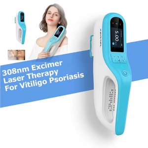 Excimer portátil de mano, equipo de fisioterapia láser Excimer portátil de 308nm para Psoriasis Vitiligo Eczema - Product Image 1