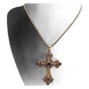 Collana di diamanti Vintage di nuova uscita con lunga catena a maglie di <span class=keywords><strong>lana</strong></span> incrociata con pietre di perle di zircone per una festa di fidanzamento regalo - Product Image 4