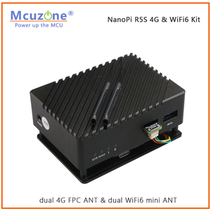 NanoPi R5S 4G LTE WiFi6 Kit <b>Plug</b> and Play 4G Module Intel AX200 8265C MT7922 Support Debian Android Ubuntu LEDE - Product Image 3