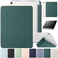 Étui pour iPad Air 11 pouces M3/M2 (2025/2024) et Air 10,9 pouces 5e/4e génération (2022/2020) avec support pliable 3+Y et porte-crayon
