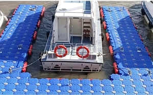 Fabbricazione diretta DIY HDPE modulare galleggiante pontone Jet Ski PE materiale Jet Ski con parte pistone - Product Image 3