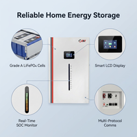 Invertisseur hybride tout-en-un 10-20 kW pour stockage d'énergie solaire, batterie au lithium LiFePO4, CAN, 6000 cycles, garantie 10 ans
