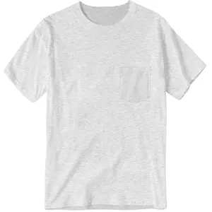 高品质棉超大街装男士休闲针织空白素色定制t恤批发200克