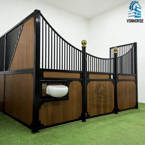 Box de <span class=keywords><strong>Chevaux</strong></span> Portable Préfabriqué de 12 pieds, Style Européen, Personnalisé, Équipement de Luxe Galvanisé pour Écurie – Les <span class=keywords><strong>Chevaux</strong></span> - Product Image 2