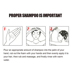 Nouvel arrivage Shampooing de massage au soufre anti-pelliculaire démangeaison pour restaurer les dommages causés aux cheveux - Product Image 6