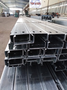 Canais de <span class=keywords><strong>ACO</strong></span> galvanizados A quente COM processamento de Corte soldagem E dobramento conforme AS En E ASTM EM formato C U E Z - Product Image 3