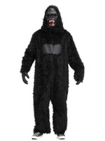 2024 Halloween Funtoys gorille géant adulte dessin animé Animal Cosplay mascotte Costume pour fête jeu fête carnaval activité