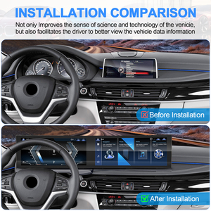 Navihua New 32'' Curved Screen Multimedia Stereo Head Unit LCD Dashboard cluster Panel Cockpit for BMW 7 Series F01 F02/X5 F15 - Product Image 4