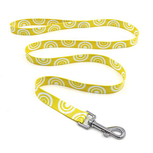 Yellow Geometric Pattern Polyester <b>Dog</b> Leash Durable Simple Style for <b>Dogs</b> - Product Image 2