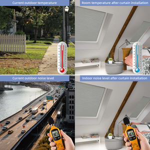 ZSTARR Outside Mount Skylight Honeycomb <strong>Blinds</strong> Surface <strong>Fix</strong> for Roof Opening - Product Image 3