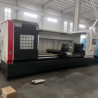 Tour CNC horizontal CK6180 en stock usine, déplacement de 1500 mm, guides larges et rigides, équipement d'usinage CNC de précision pour arbres