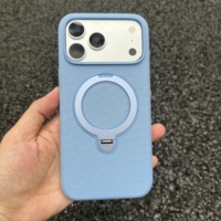 Coque tissée Tech pour iPhone 17 avec logo Cherry – Étui Techwoven