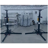 Matériel audio professionnel : Système de levage pour Line Array, Piétement de levage pour enceintes avec subwoofer, Piétement de rechange