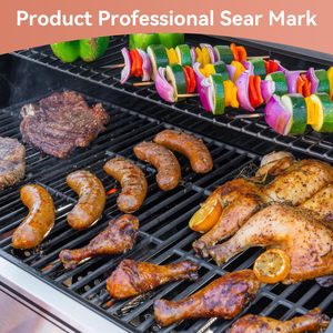 Pièces de rechange Senershuo pour <span class=keywords><strong>Weber</strong></span> Spirit I/II 200 & E210 : Barres d'aromatisation 7635, Tubes de brûleur 69785, Grille 7638, Commande frontale - Product Image 6