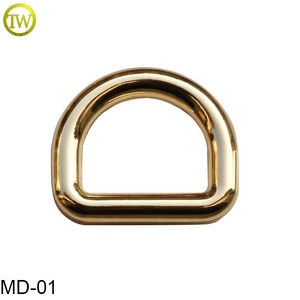 Hochwertiger Taschen-Flachring aus Metall, Schwarz Nickel, Gürtelschnalle für Taschen - Product Image 4