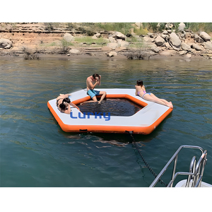 Bơi Đảo Nổi Bè Lá Nước Máy Bay Phản Lực Trượt Tuyết Dock Nổi Nền Tảng - Product Image 1