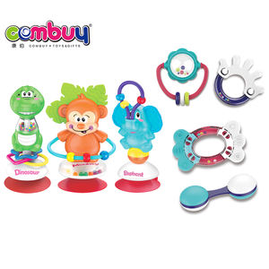 <span class=keywords><strong>Hochet</strong></span> musical de table à manger, jouet avec <span class=keywords><strong>ventouse</strong></span> pour bébé, style dessin animé - Product Image 3