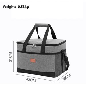 Nouveau design, sac isotherme souple et élégant pour la plage, sac messager fin pour boissons, sac promotionnel pour pique-nique, livraison de nourriture, sac isotherme pour vin, glace et déjeuner - Product Image 3