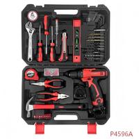 Ensemble d'outils de perçage et de vissage KAFUWELL P3029A 115 pièces, ensembles d'outils électriques 12V