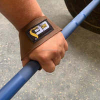 Nouveau modèle de sangles d'haltérophilie personnalisées professionnelles pour l'entraînement en Gym, l'exercice physique, l'haltérophilie, bracelets unisexes OEM