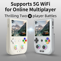 Konsol Game Genggam Klasik RG406V 2024 Terbaru, Layar Sentuh IPS 4 inci, Android 13, Perangkat Game Portabel Wi-Fi