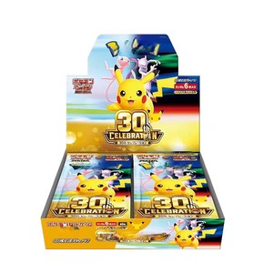 Edición Japonesa de Cartas Pokémon M6A, Caja de Sobres de Celebración del 30 Aniversario, Set Premium de Cartas de <span class=keywords><strong>Juego</strong></span> - Product Image 1