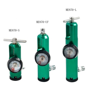 Regulador de Presión de Oxígeno Medicinal MEDEASE CGA 870 con Índice de Pines ME870-UF, Aleación de Aluminio con Núcleo Interior de Latón para Flujo de Oxígeno - Product Image 4