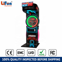 Machine de boxe LED LIFUN à monnayeur pour test de force, idéale pour bars et événements professionnels